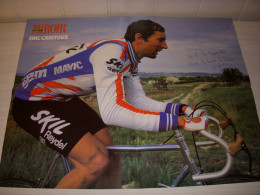 CYCLISME MC352 POSTER CARITOUX SKIL ENCYCLOPEDIE De VIGORELLI A VON BUREN  - Sport