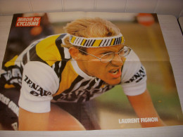 CYCLISME MC333 POSTER FIGNON RENAULT GITANE ENCYCLOPEDIE TITRES A TOSCANE  - Sport