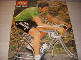 CYCLISME MC323 POSTER KELLY MAILLOT VERT ENCYCLOPEDIE SOUCHARD A STEVENS  - Sport