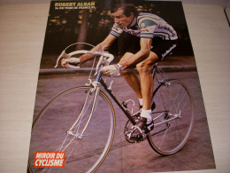 CYCLISME MC306 POSTER ALBAN LA REDOUTE ENCYCLOPEDIE De RUPEREZ A SAGUARDUY  - Sport