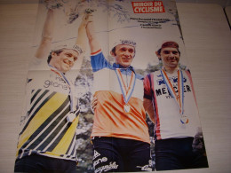 CYCLISME MC286 POSTER VILLEMIANE HINAULT MARTIN ENCYCLOPEDIE REBOUL-REGENT  - Sport