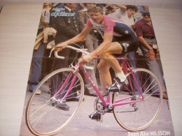 CYCLISME MC278 POSTER NILSSON MERCIER ENCYCLOPEDIE De POTTGENS A PRA LOUP  - Sport