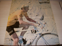 CYCLISME MC206 POSTER THEVENET MAILLOT JAUNE ENCYCLOPEDIE A A Z JANSSENS A JOLLY  - Sport