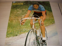 CYCLISME MC204 POSTER OVION CHAMPION FRANCE ENCYCLOPEDIE A A Z ITALIE A JANSSENS  - Sport