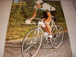 CYCLISME MC182 POSTER OVION PEUGEOT BP ENCYCLOPEDIE A A Z FAUCHEUX A FIRSTPLAN  - Sport