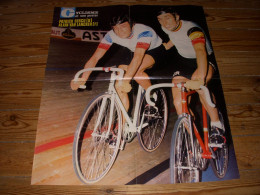 CYCLISME MC165 POSTER SERCU VAN LANCKER ENCYCLOPEDIE A A Z De CHAMOIS A CHRONO - Sport