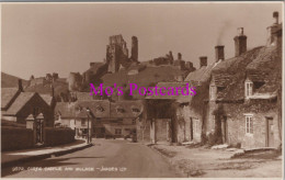 Dorset Postcard - Corfe Castle And Village   DZ167 - Otros & Sin Clasificación