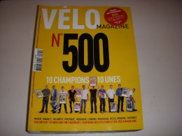 VELO MAG 500 09.2012 10 CHAMPIONS 10 UNES BOUHANNI RETRO PINGEON TdF 1967 - Sport