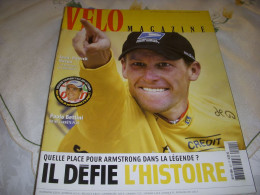 VELO MAG 401 09.2003 JP NAZON BETTINI VIRENQUE ARMSTRONG ULLRICH Bradley McGEE - Sport