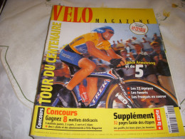 VELO MAG 399 07.2003 AVT TdF ETAPES PARCOURS HORAIRES PROFILS HAMILTON - Deportes