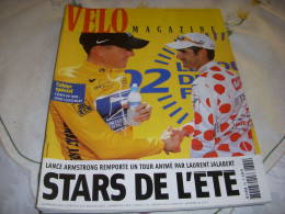 VELO MAG 389 08.2002 MIROIR DU TOUR AMSTRONG VIRENQUE Cédric VASSEUR CLASSEMENTS - Deportes