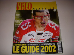 VELO MAG 383 02.2002 JALABERT Dr FERRARI CALENDRIER Et EQUIPES 2002 TOUR QUATAR - Deportes