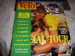 VELO MAG 344 07.1998 AVT TOUR FRANCE ETAPES PARCOURS HORAIRES PROFILS ULLRICH - Deportes