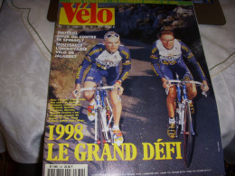 VELO MAG 339 02.1998 EQUIPE FESTINA VIRENQUE CYCLO CROSS MENGIN CALENDRIER 98 - Sport