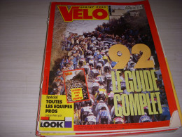 VELO MAG 274 03.1992 BUGNO FIGNON INDURAIN CHIAPPUCCI MOTTET LEMOND RDV 92 - Sport