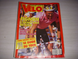 VELO MAG 245 07.1989 GIRO 1er FIGNON ROCHE DELGADO GRANDES HEURES De L'IZOARD - Sport