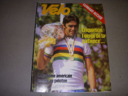 VELO MAG 192 09.1984 SPECIAL CHAMPIONNAT MONDE 1er CRIQUELION CYCLISME AMERICAIN - Sport