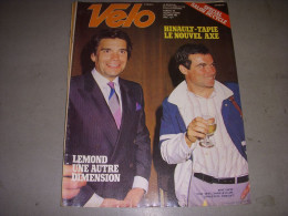 VELO MAG 182 10.1983 NOUVEL AXE HINAULT TAPIE SALON CYCLE LEMOND BOUVET LUDWIG - Deportes