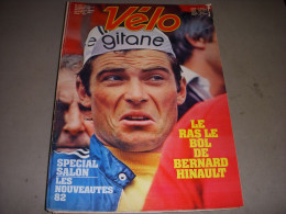 FRANCE VELO 159 10.1981 GP NATIONS GISIGER ROCHE HINAULT LOUI NUCERA SALON CYCLE - Deportes