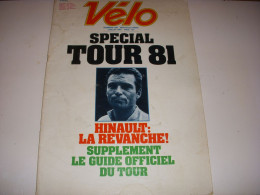 FRANCE VELO 156 07.1981 SPECIAL AVANT TdF HINAULT PALMARES GRAND PRIX MONTAGNE - Sport