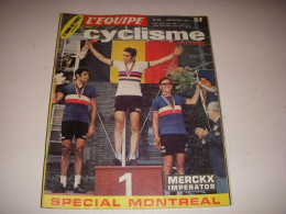 CYCLISME MAG 082 08.1974 CHPT Du MONDE 1 MERCKX 2 POULIDOR 3 MARTINEZ - Sport
