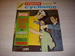 CYCLISME MAG 057 12.1972 LIVRE D’OR SAISON MERCKX GUIMARD POULIDOR Oscar EGG - Sport