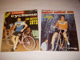 CYCLISME MAG 045 02.1972 Les EQUIPES POULIDOR CYCLISME Dans Le NORD DERAILLEURS - Deportes