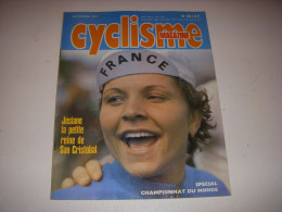 CYCLISME MAG 114 09.1977 CHPT MONDE MOSER Josiane BOST Jean JOURDEN TINAZZI - Sport