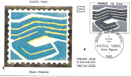 1er/ Jour   1980    -   Tableau De Raoul  Ubac - 1980-1989