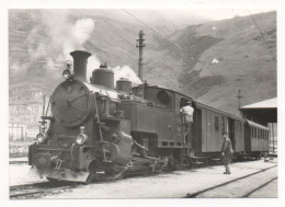 TRAIN POUR BRIG À ANDERMATT   ETE   1939 - Treni