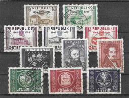 Österreich - Selt./gest. Bessere Serien Aus 1949/55! - Used Stamps