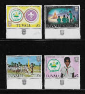 TUVALU  ( DIV - 382 )   1982  N° YVERT ET TELLIER  N°  177/180     N** - Tuvalu