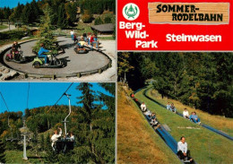 73927872 Todtnau Berg Wild Park Steinwasen Sommerrodelbahn Sessellift - Todtnau