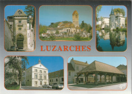 CPM . LUZARCHES .-  Multivues - Luzarches