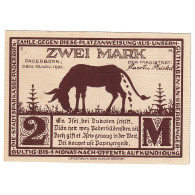 Billet, Allemagne, Paderborn, 2 Mark, Ferme, 1921, 1921-11-10, SPL, Mehl:1043.5 - Autres & Non Classés