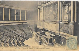 CPA Paris Salle Des Séances De La Chambre Des Députés - Arrondissement: 07