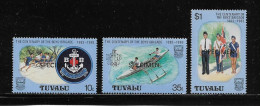 TUVALU  ( DIV - 385 )   1982  N° YVERT ET TELLIER  N°  205/207     N**   SPECIMEN - Tuvalu