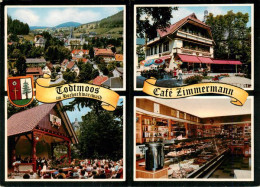 73927839 Todtmoos Ortspartie Cafe Zimmermann Gastraum Terrasse - Todtmoos