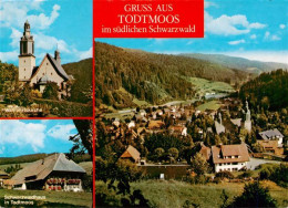 73927818 Todtmoos Wallfahrtskirche Schwarzwaldhaus Panorama - Todtmoos