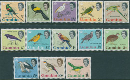 Gambia 1963 SG193-205 Birds Set MLH - Gambie (1965-...)