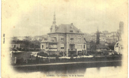 (289) Lobbes    Le Château Vu De La Sambre - Lobbes