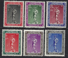 Luxembourg Yv 294/9,Caritas 1937. 6 Valeurs Tous ** /mnh - Ungebraucht