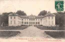 FRANCE - Pierrelevée (S Et M) - Vue Sur Le Château De Montebise - Animé - Vue Générale - Carte Postale Ancienne - Meaux