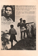 CARTE POSTALE MARECHAL GIAP INDOCHINE INDOCHINA TRACT PROPAGANDE VIET MINH 1949 - Documentos