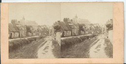 PHOTOS STÉRÉOSCOPIQUES - Vue De La Ville De EU - Stereo-Photographie