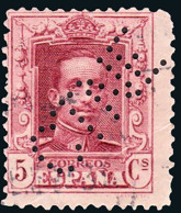 Madrid - Perforado - Edi O 311 "CTNE" (Telefónica) - Used Stamps