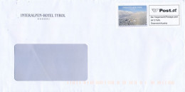 Österreich 2024 Telfs-Buchen Label Bar Freigemacht + Hotel Winter Interalpen-Hotel Tyrol - Cartas & Documentos