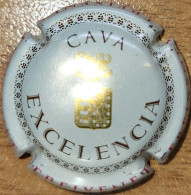 Capsule Cava D'Espagne FREIXENET Série EXCELENCIA, Gris & Or Nr 15 - Placas De Cava