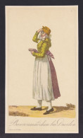 Bauermädchen Bei Dresden BL.6 Der Folge "Costumes In Sachsen" - Dresden