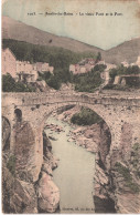 FR66 AMELIE LES BAINS - Brun 1003 Colorisée - Le Vieux Pont Et Le Fort - état - Amélie-les-Bains-Palalda